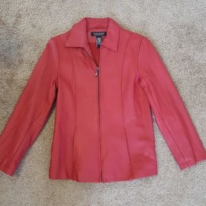 Dialogue Red Blazer Jacket size extra small